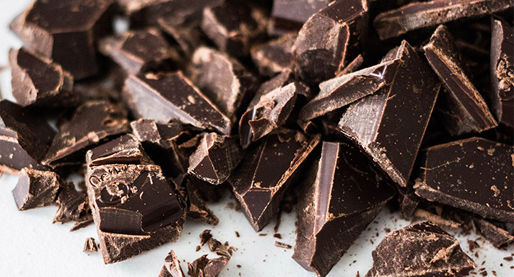 chopped chocolate