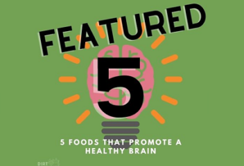 5 Foods to Promote A Healthy Brain