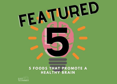 5 Foods to Promote A Healthy Brain