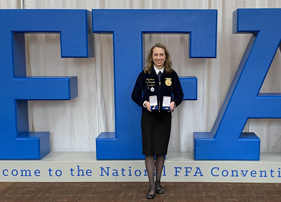 FFA’s Kayla Rossi: Responsibly Managing Livestock